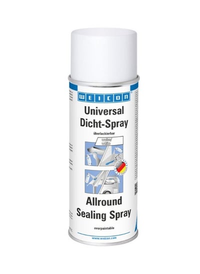 Buy WEICON Universal Sealing Spray 400 ml | Sealant for interior and exterior use | Spray Plastic | Waterproof | White in UAE