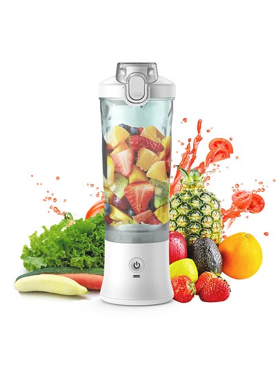 Buy Portable Personal Blender for Shakes and Smoothies 600ml Fruit Juicer with 6 Blades 150W Power 2 Modes Built-in Battery Waterproof Fruit   Mixer for Home Office Travel Sports Camping in UAE