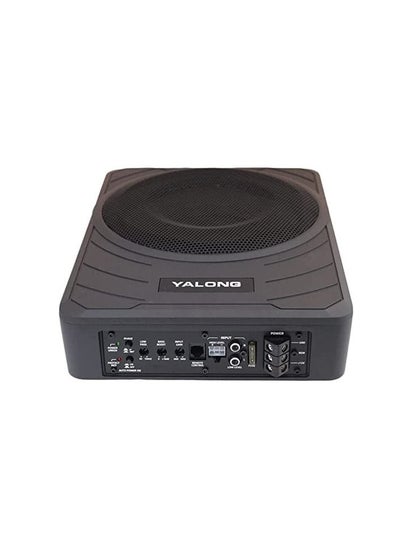 Buy ACTIVE SUBWOOFER-ROYAL Normal Impedance:4 Frequency Range: 20Hz-500Hz Max Output Power: 800 Watts  with high power and low distortion Amplifier Active Subwoofer thin type aluminum box in UAE