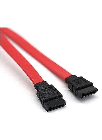 Buy Keendex kx 2520 12 pin sata cable for hard disk and cd rom female to female, 60cm - red in Egypt