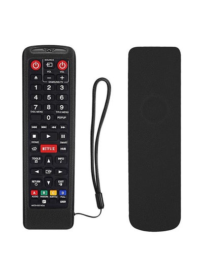 Buy Remote case for Samsung TV Controller Silicone Remote Cover for Samsung Remote Control Smart TV Remote Skin Sleeve- Black in UAE