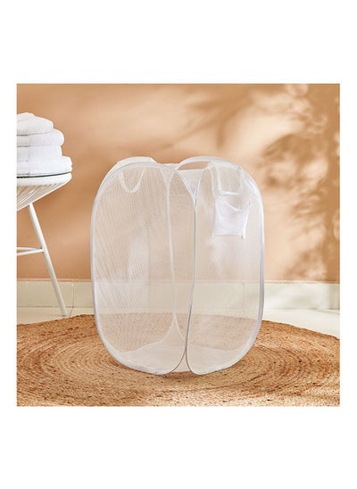 Buy Ebase Pop-Up Laundry Hamper 60x37x37 cm in UAE