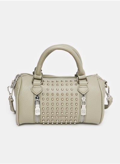 Buy Studds Over Textured Leather Handbag in Egypt