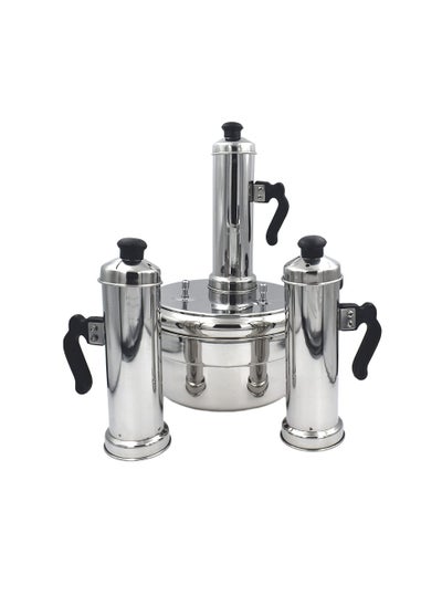 Buy 3 Puttu Maker Stainless Steel in UAE