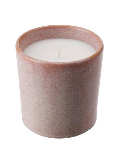 Buy Scented Candle In Ceramic Jar, Jasmine/Pink, 50 Hr in Saudi Arabia