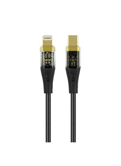 Buy Vidvie CABLE VIDVIE CB4017c&i TYPE-C/IPHONE 1.2M BLACK in Egypt