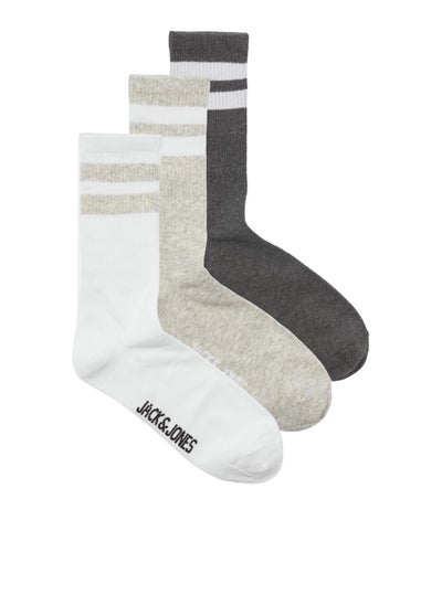 Buy Jactravis 3 Pack  Crew Tennis  Socks in UAE