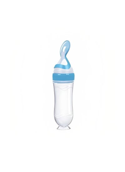 Buy TOT Easy Feeding: Squeeze and Serve with the Soft Spoon Head Baby Paste Bottle in UAE