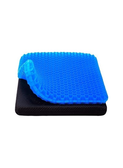 Buy Gel seat cushion, blue color from bunca in Saudi Arabia