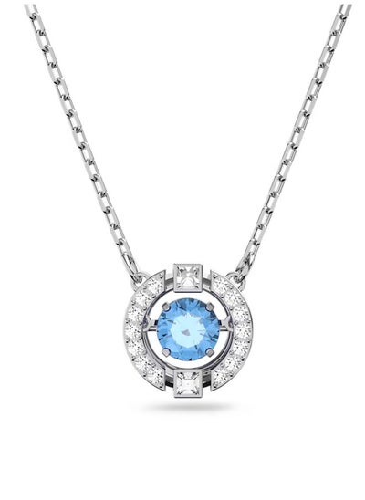 Buy Swarovski Sparkling Dance Blue Necklace for Women 5279425 in Saudi Arabia