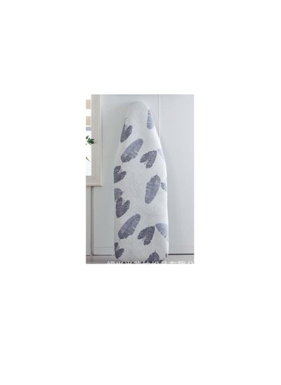 Buy Ironing Board Cover and Pad (Ironing board not included),Padded Ironing Board Covers, Heat Reflective Coating, Scorch & Stain Resistant Iron Board Cover with Thick Padding,Gray Plantain Leaf in Saudi Arabia