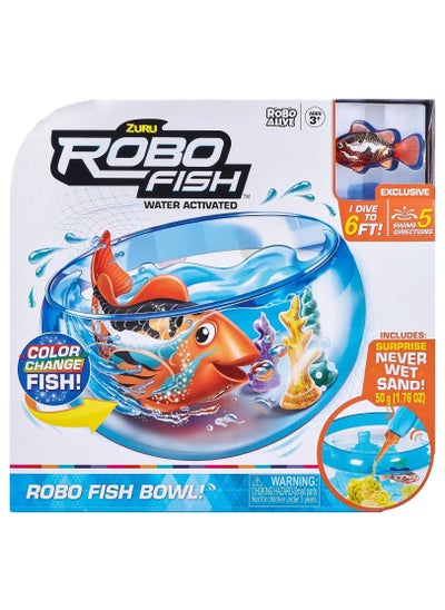 Buy Zuru - Robo Fish Swimming Pets Fish Tank Playset - 7126 in Egypt