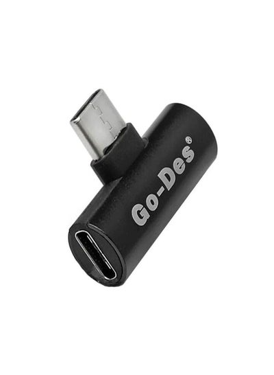 Qaoquda USB Type C to Mini USB Cable, 90 Degree USB-C Male to Mini USB  Female Adapter Converter for MacBook Pro, Laptop, Android Devices(Only for