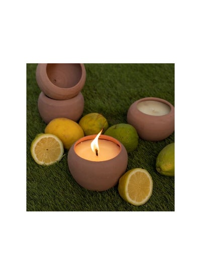 Buy Terracotta Citronella Ball Citronella Candles, Outdoor Citronella Candles in Egypt