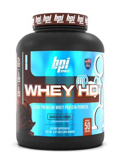 Buy Protein Whey HD Supports Building Lean Muscle Mass - Chocolate Cookie - (4 lb) in Saudi Arabia