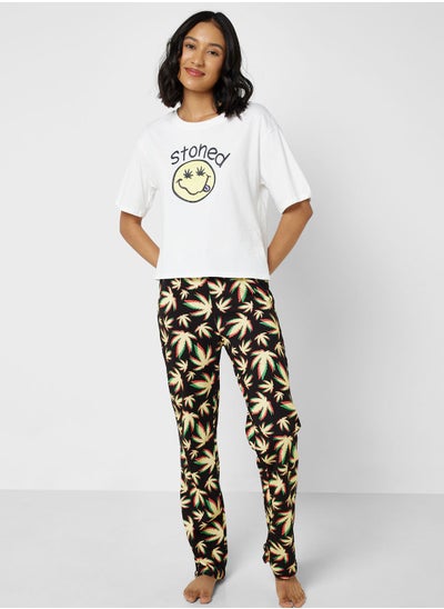 Buy Printed Pyjama Set in UAE