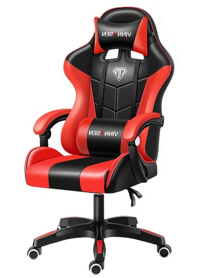 Buy Gaming Chair Computer Chair Office Chair Ergonomic High Back Gaming Chairs Reclining & Height Adjustable Computer Chair with Neck and Massage Lumbar Support in Saudi Arabia