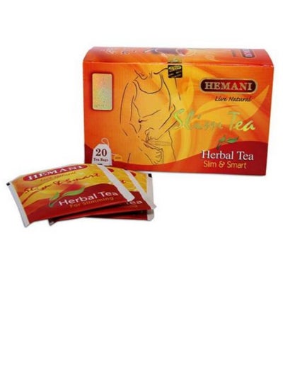 Buy Slim And Smart Herbal Tea 40gm Pack of 20 tea bags in UAE