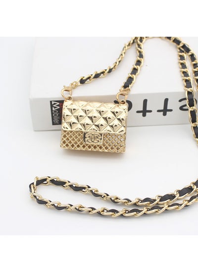 اشتري Stylish Small Chain Shoulder BagCG cross shoulder bag (gold) CG cross shoulder bag (gold) في السعودية