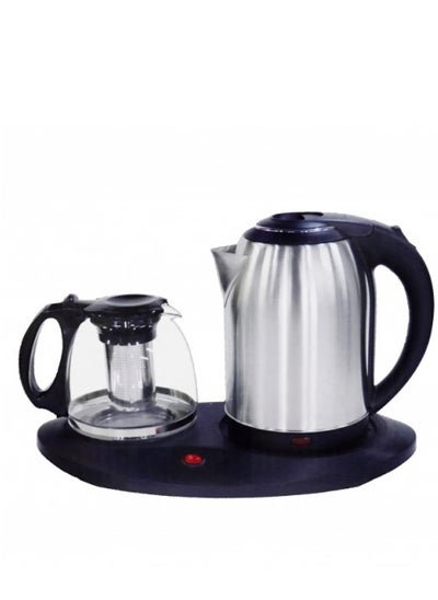 Buy Stainless steel water kettle set 1.8 liters KR-5405 in Saudi Arabia