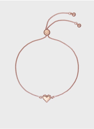 Buy Sarsah Crystal Sparkle Heart  Bracelet in Saudi Arabia