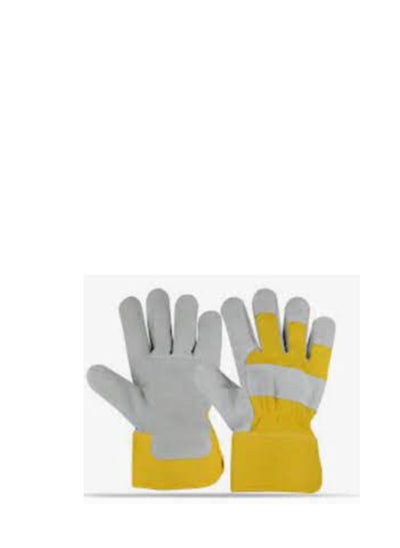 Buy KNP 10 pairs multipurpose leather gloves are crafted for versatility and durability making them an excellent choice for a range of tasks. in UAE