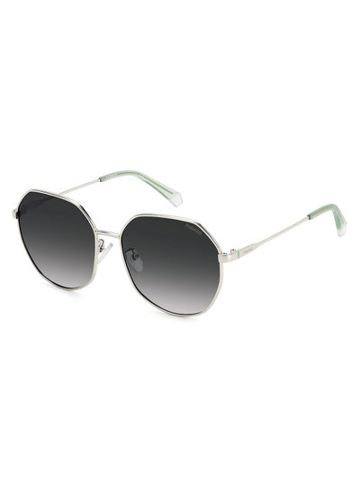 اشتري Women's UV Protection Octagonal Sunglasses - Pld 4140/G/S/X Palladium 59 - Lens Size: 59 Mm في الامارات