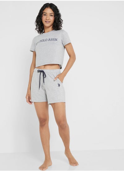 Buy High Waist Pyjama Shorts in Saudi Arabia