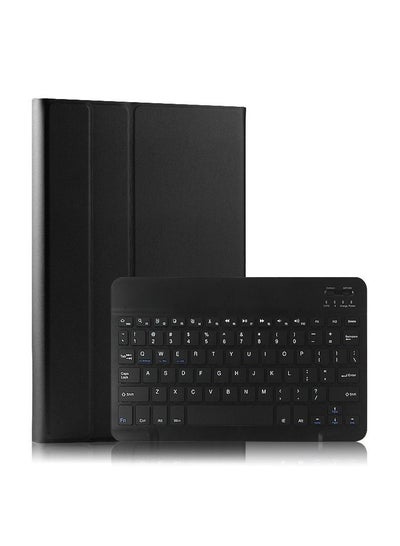اشتري Lightweight Smart Cover with Magnetically Detachable Wireless Keyboard for Honor Pad X9/X8 Pro 11.5 Inch Black في السعودية