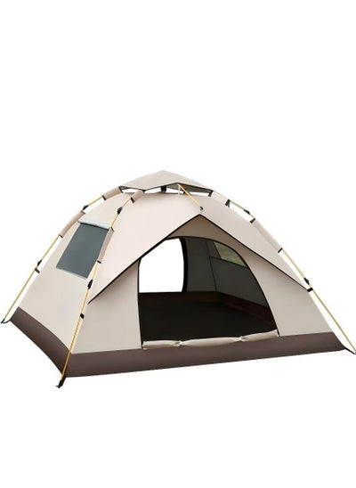 اشتري Outdoor Camping Fully Automatic Waterproof Sunscreen Quick-Opening Tent, Camping Anti-Mosquito Portable Tent 200*200*135CM Suitable For 3-4 People في الامارات