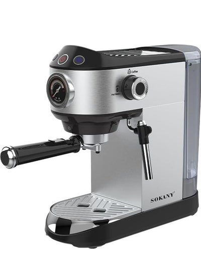 اشتري SOKANY Coffee Steam Milk Frother Italian Semi Automatic Home Coffee Machine Espresso Machine Latte and Mocha 696 B في مصر