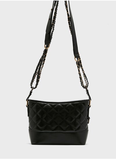 Buy Quilted Bucket Crossbody Bag in Saudi Arabia