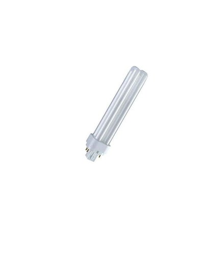 Buy DULUX D/E 26W/840 Compact Fluorescent Light Bulb, Energy Saver Lamp 4000K, Base G24Q3-4 Pin in UAE