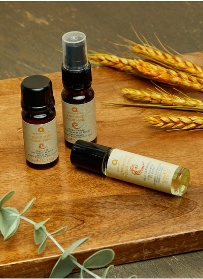 Buy Energize 3 Step Essential Oils Kit in UAE