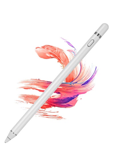 Buy Stylus Pencil For Touch Screens Digital Stylish Pen Pencil Rechargeable Compatible with iPad Tablets iOS and Android in UAE