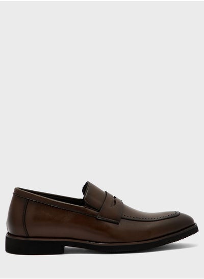 Buy Welt Detail Formal Slip Ons in Saudi Arabia