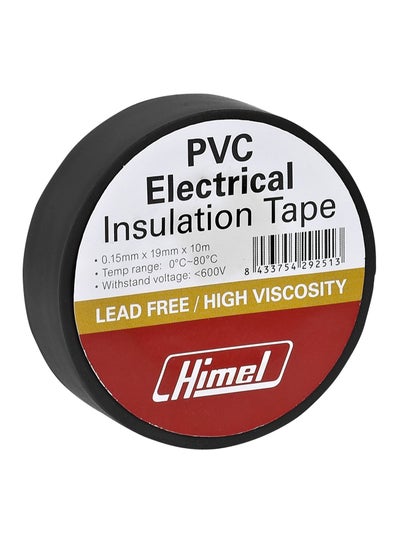 اشتري ELECTRICAL TAPE BLACK, 10M 0.13X18MM في الامارات