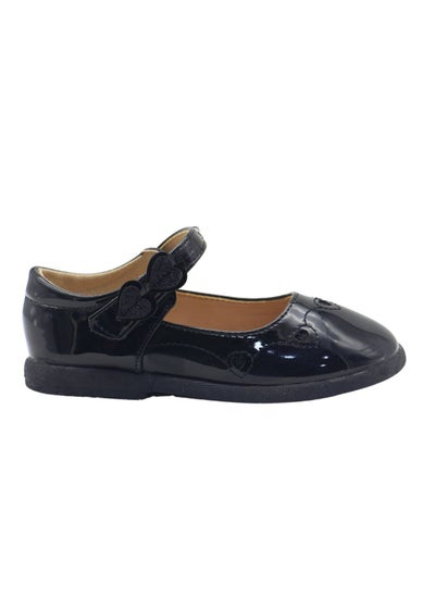 Buy Mon Ami Girls and Kids School Shoes , Soft Bottom, Hook and Loop, Flats & Lightweight for Little Kid Casual Baby Girl Shoes for Party, School Uniform, Black Dress & Wedding Dress in UAE