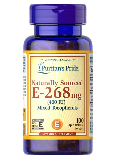 Buy Vitamin E-400 Iu With Mixed Tocopherols 100 Softgels in Egypt