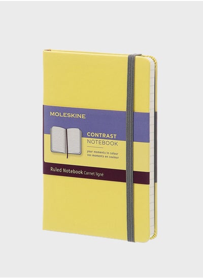 Buy Contrast Ruled Pocket Notebook in UAE