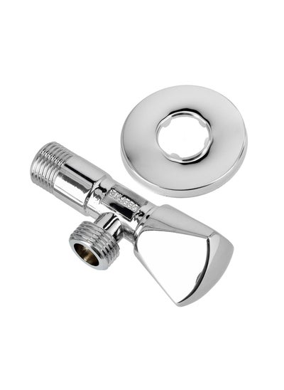 Buy Angle Valve, Quality Solid Metal Construction, GSW61113 - Solid Knob, Durable High Quality Ceramic Cartridge,1 Year Warranty, Single Lever Mixer, G1/2-Connection, Chrome Plated, Non-Ferritic in UAE