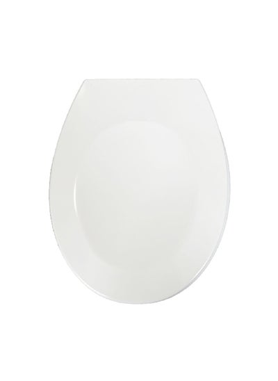 Buy High-Quality and Durable UF OBF Toilet Seat Cover White 493 x 75 x 393 cm LPU-002 in Saudi Arabia