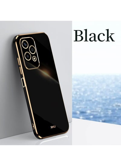 Buy Mobile Phone Case for Honor 200 Lite Luxury Plating Soft Back Cover Raised Full Camera Protection in Saudi Arabia