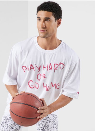 Buy Basketball Play Oversize Tee in UAE