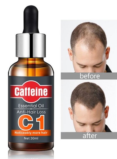 Buy Caffeine C1 Essential Oil Anti Hair Loss, Hair Treatment,neo lotion 30ml. in UAE