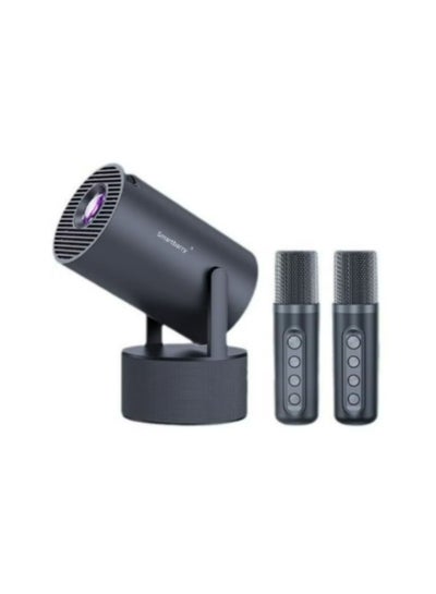 HT5 Pro Karaoke Portable Projector Support 4K 1080P Mini Projector with ...