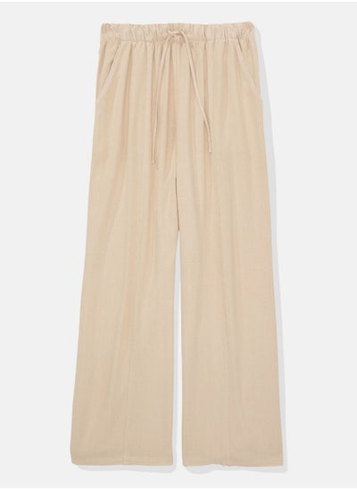 اشتري AE High-Waisted Wide-Leg Lounge Pant في مصر