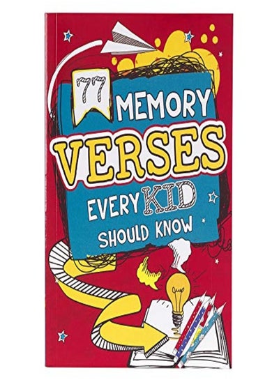 Buy Book Softcover 77 Memory Verses Every Kid Should Know in UAE