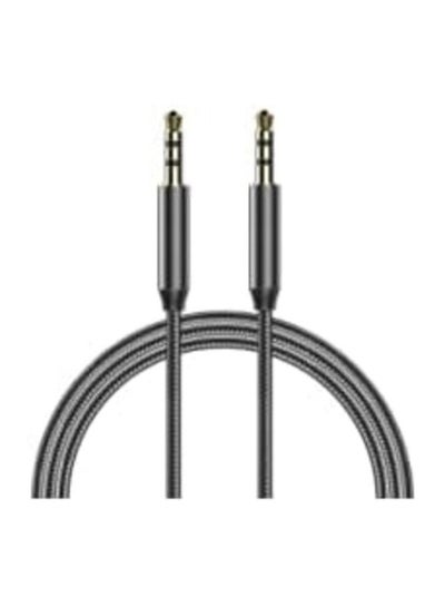 Buy Aux Audio Cable 3.5 to 3.5 mm, 100 cm-RH01 in Egypt
