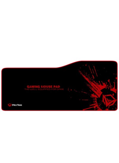 Buy MeeTion P100 Gaming Mouse Pad  ( 79 x 34.5cm x 0.5 cm )- Waterproof Mat - Non-Slip Rubber Base - Smooth Surface Frictionless  (MT-P100) | Black in Egypt